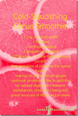 citrus smoothie